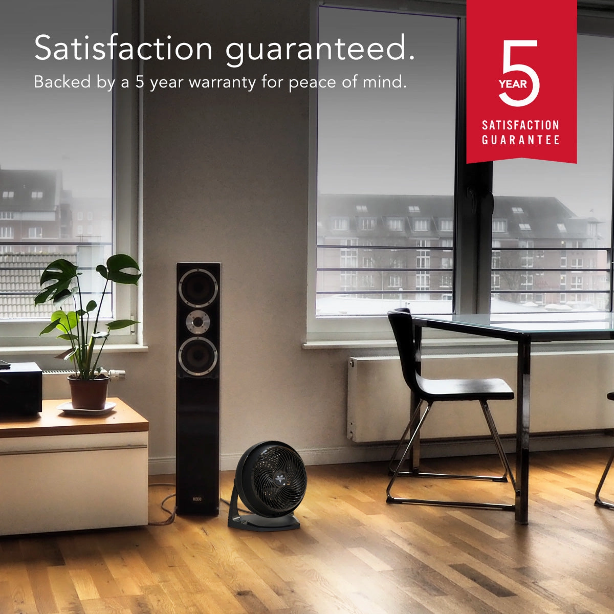Vornado 3 Speed Air Circulator, Desk Fan, Portable Fan, Whole Room Air Circulator (62-AN)