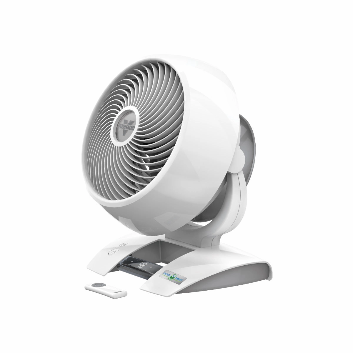 Vornado Energy Smart Air Circulator  Remote Control, Vortex Action, DC motor, Oscillation, Timer, 99-Speed, white, 6303DC