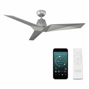 Vortex Indoor/Outdoor 3-Blade 60" Smart Ceiling Fan with Remote Control quiet ceiling fans with remote control