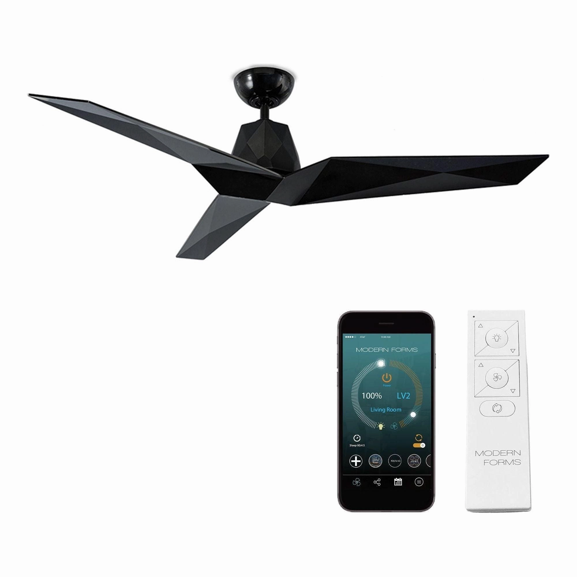 Vortex Indoor/Outdoor 3-Blade 60" Smart Ceiling Fan with Remote Control