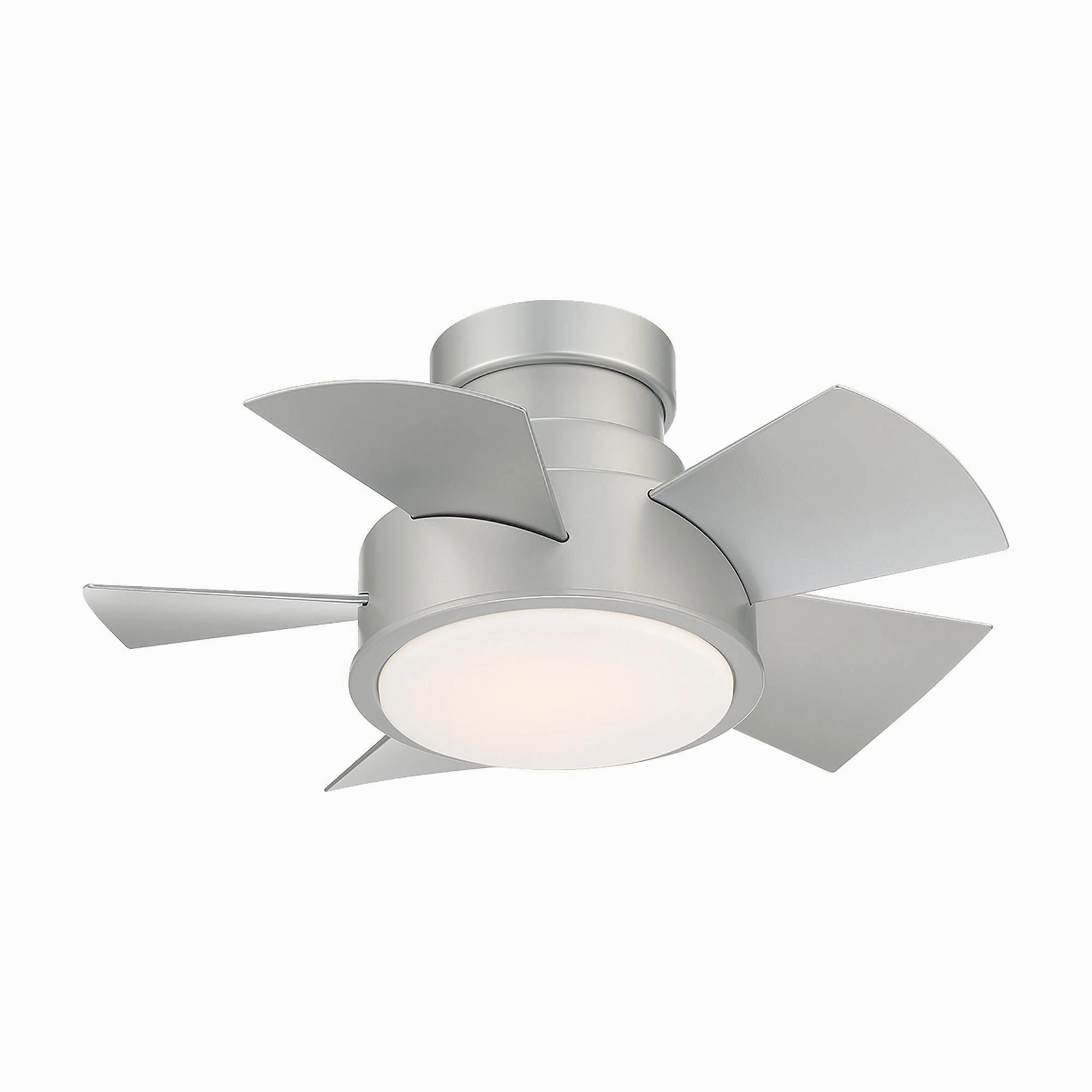 Vox Indoor/Outdoor 5-Blade 26" Smart Flush Mount Ceiling Fan with LED Light Kit and Remote Control