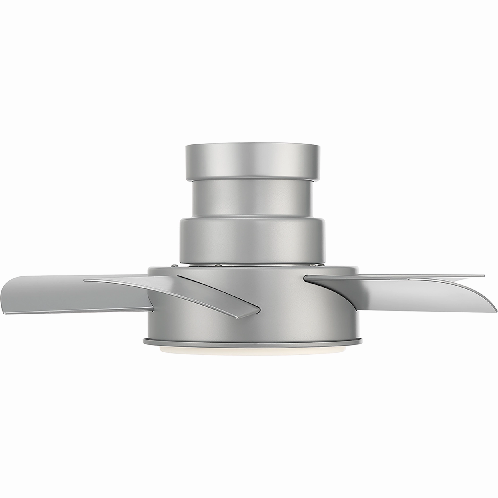 Vox Indoor/Outdoor 5-Blade 26" Smart Flush Mount Ceiling Fan with LED Light Kit and Remote Control