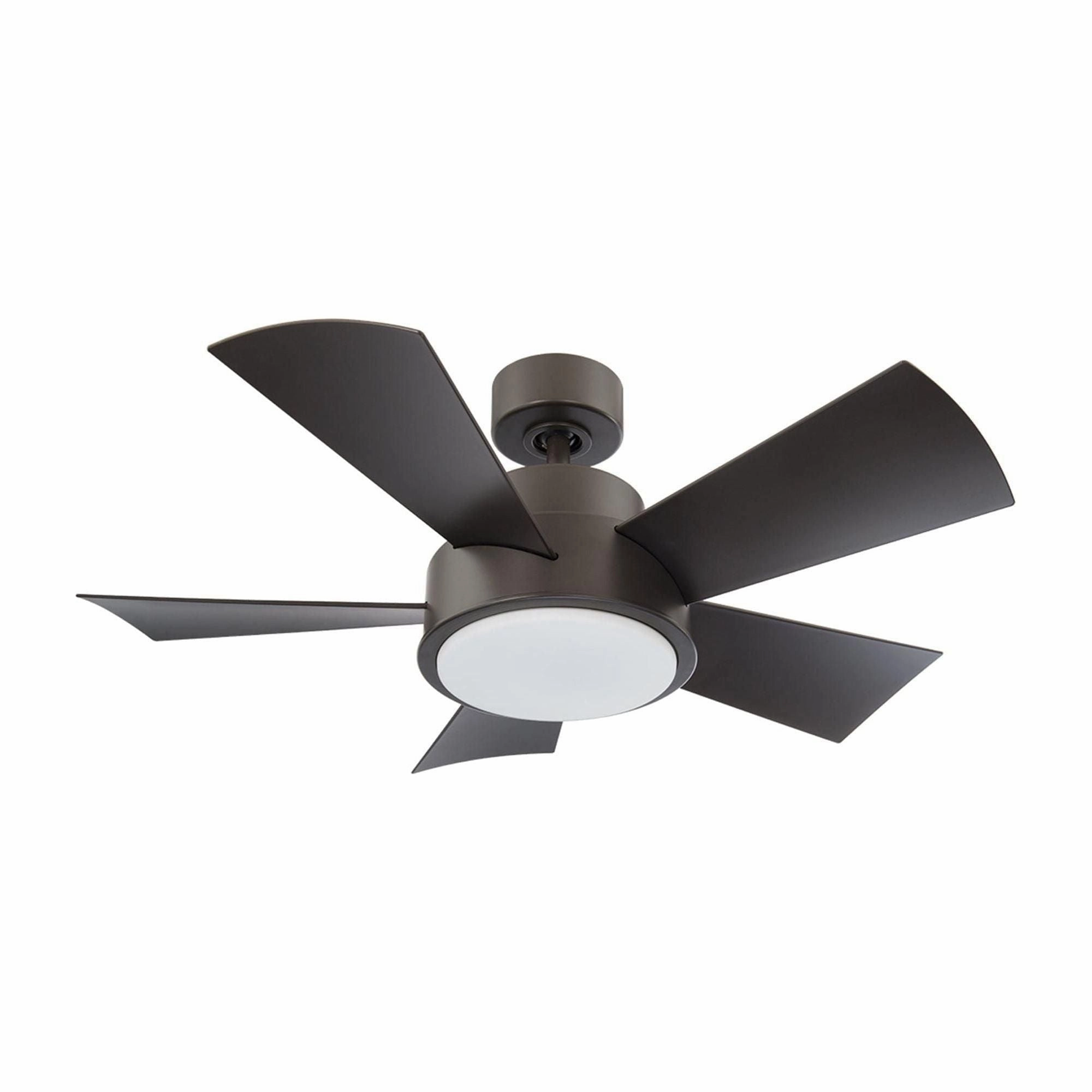 Vox Indoor/Outdoor 5-Blade 38" Smart Ceiling Fan with LED Light Kit and Remote Control