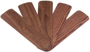 Westinghouse 7741000 42-Inch Oak/Walnut Replacement Fan Blades, Five-Pack Fan with safety blade design