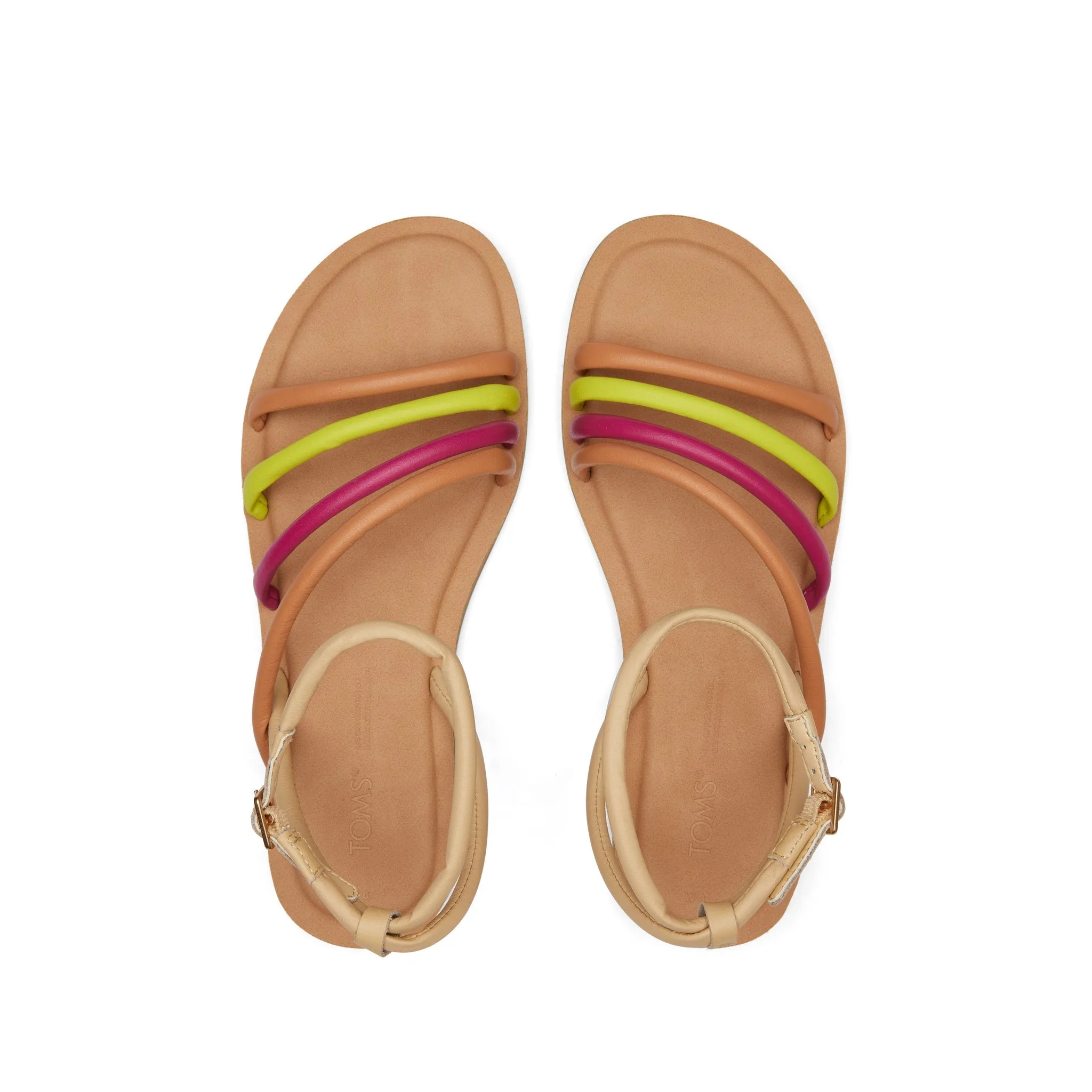 Willa Honey Beige Multi Leather Sandal