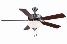 Wind River Dalton 52" Pull Chain Ceiling Fan with 18W LED Ceiling fan with adjustable speed settings