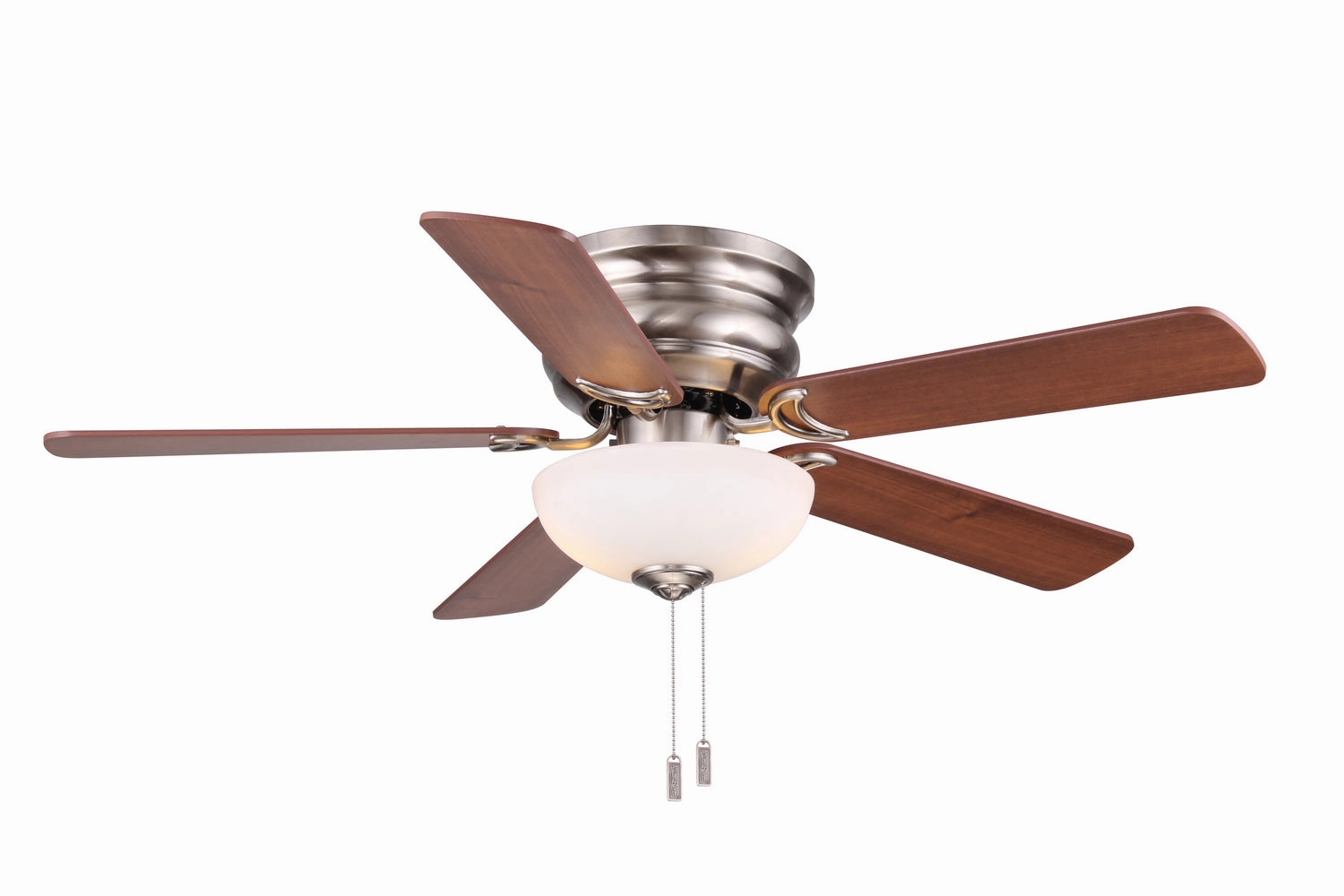Wind River Frisco 44" Pull Chain Flushmount Ceiling Fan with 26W LED Energy-efficient ceiling fan with remote