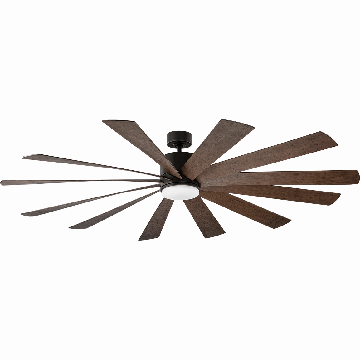 Windflower Indoor/Outdoor 12-Blade 80" Smart Ceiling Fan with LED Light Kit