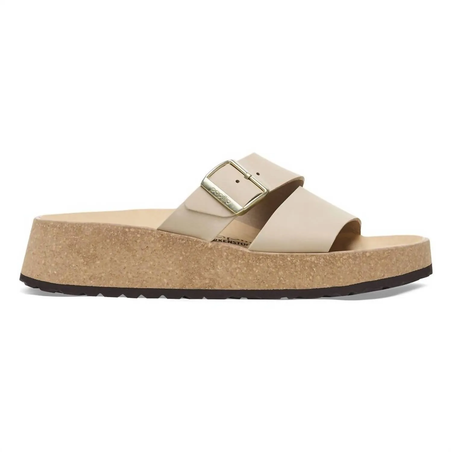 Women's Almina Nubuck Leather Sandal In Sandcastle