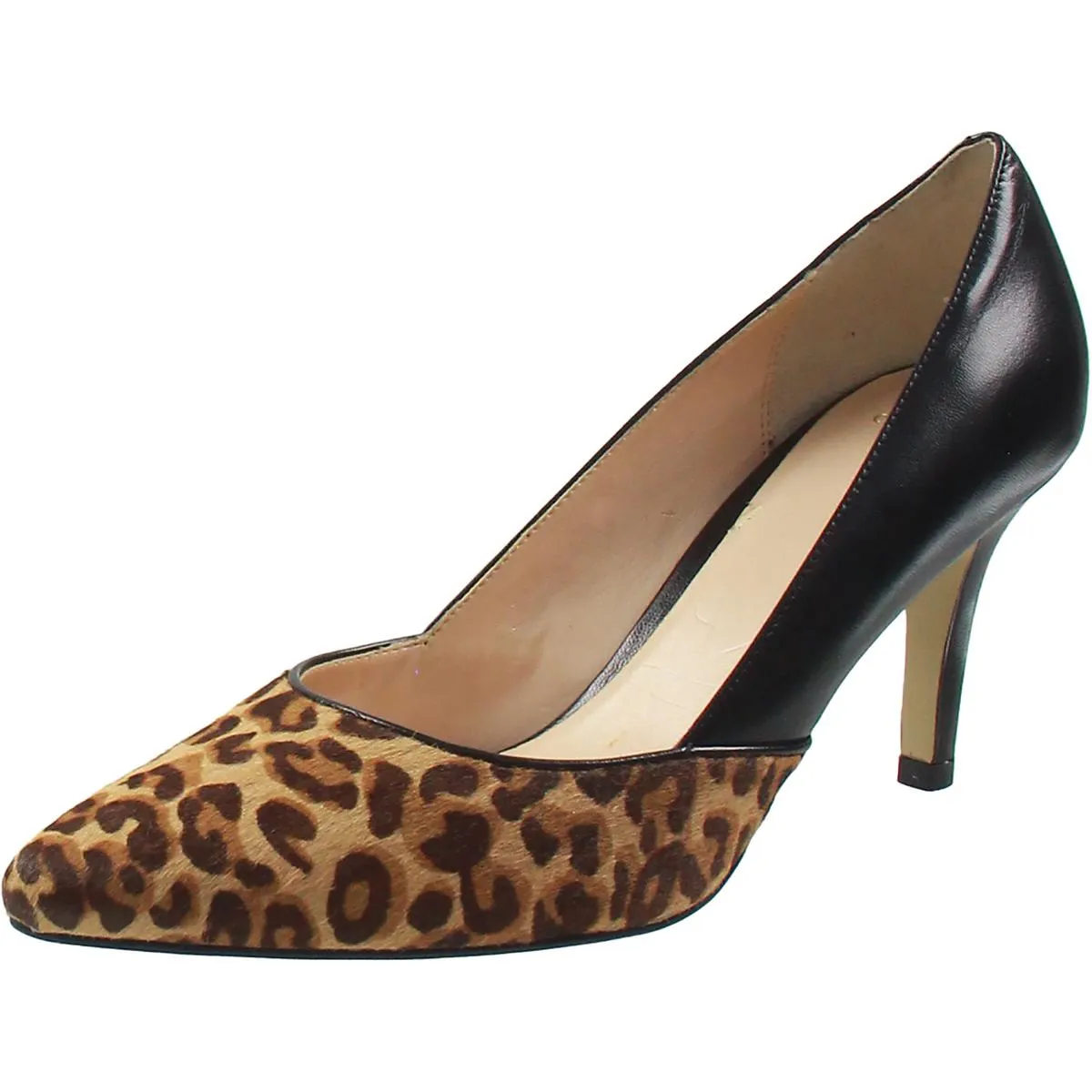 Womens Animal Print Slingback Heels