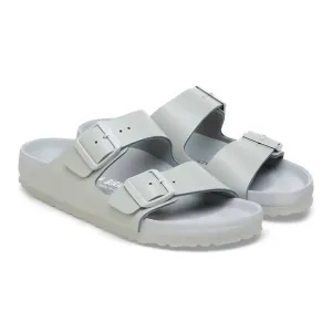 Women's Arizona Leather Sandal - Narrow Footbed In Gray