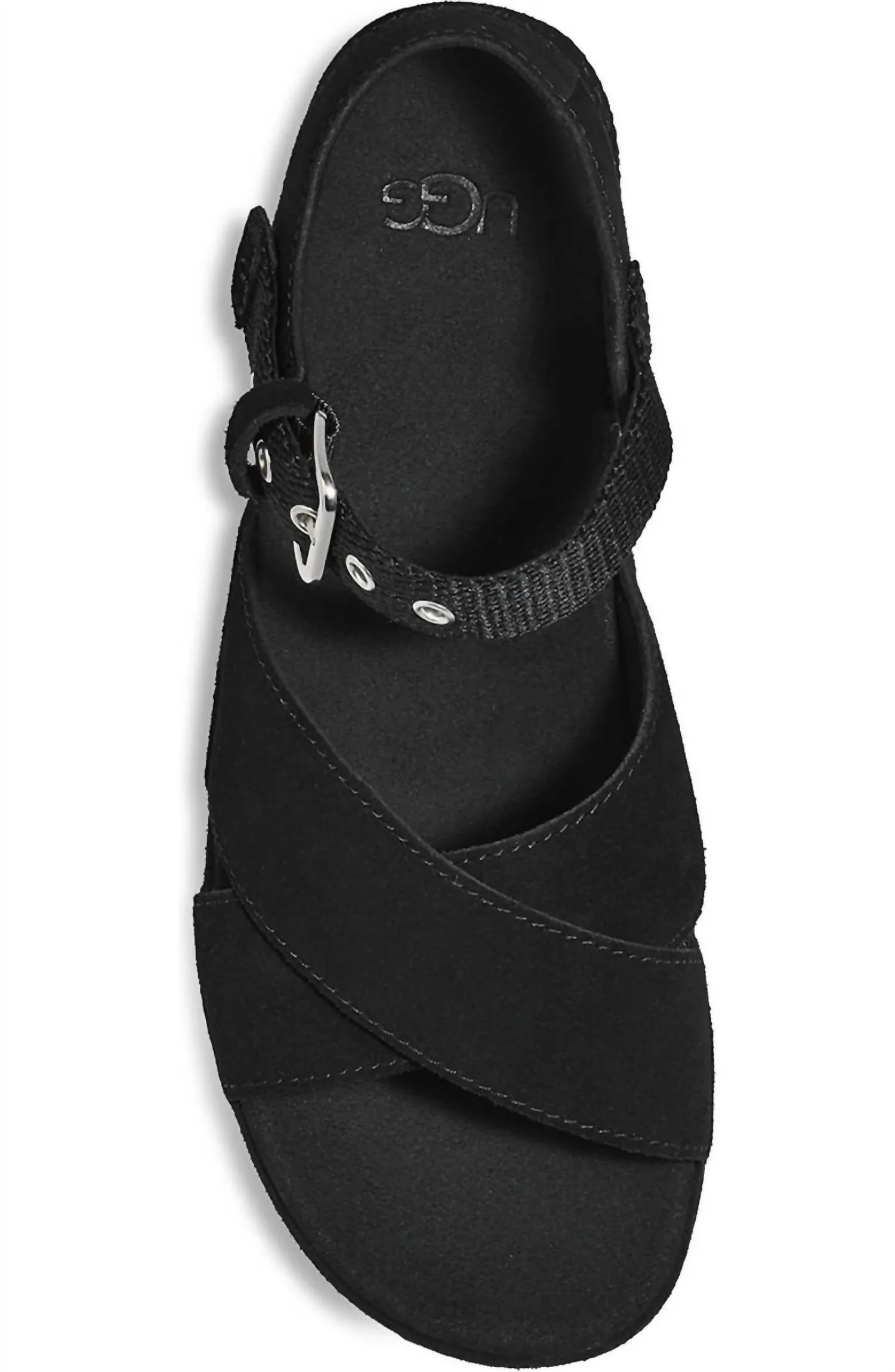 Women's Aubrey Ankle Strap Sandal In Black
