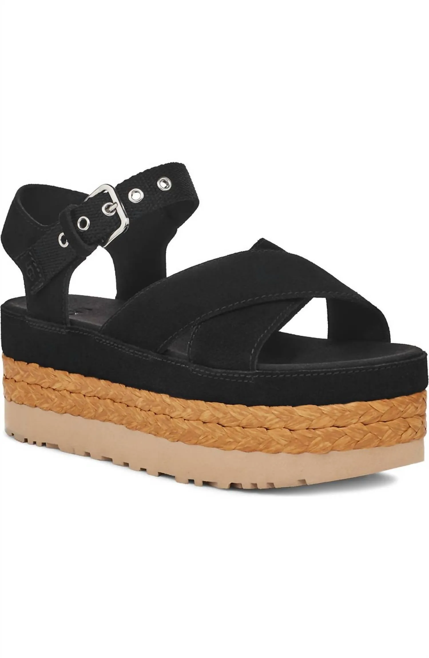 Women's Aubrey Ankle Strap Sandal In Black