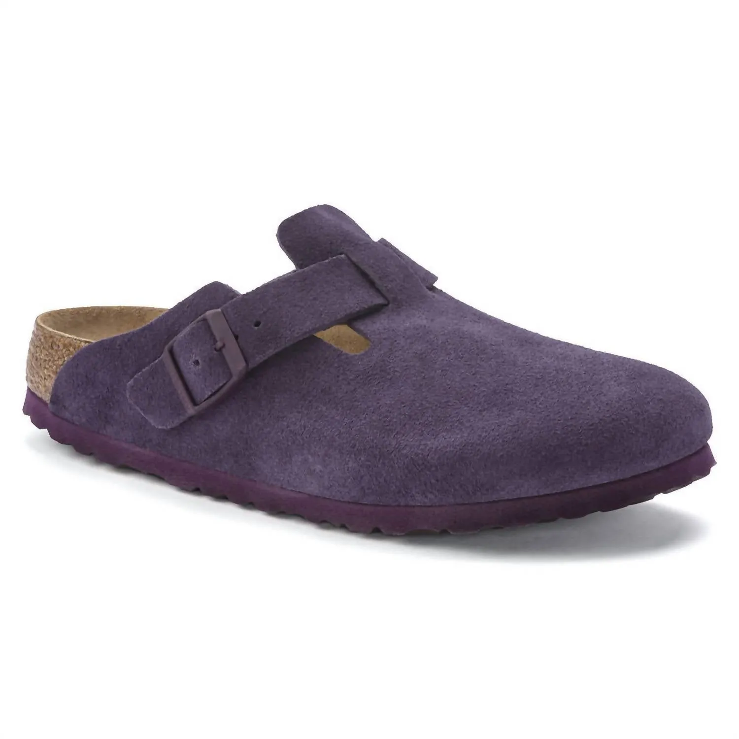 Women's Boston Clog In Wine