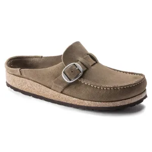 Women's Buckley Suede Leather Shoes In Gray Taupe