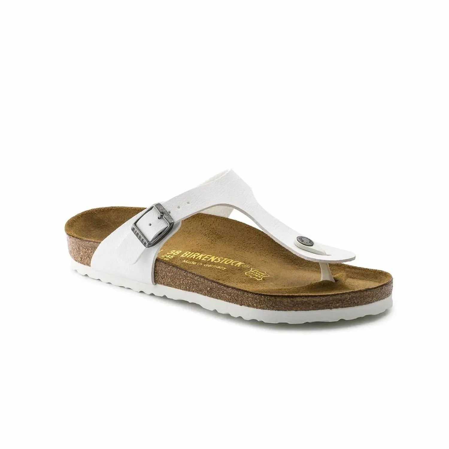 Women's Gizeh Birko-Flor Sandal In White