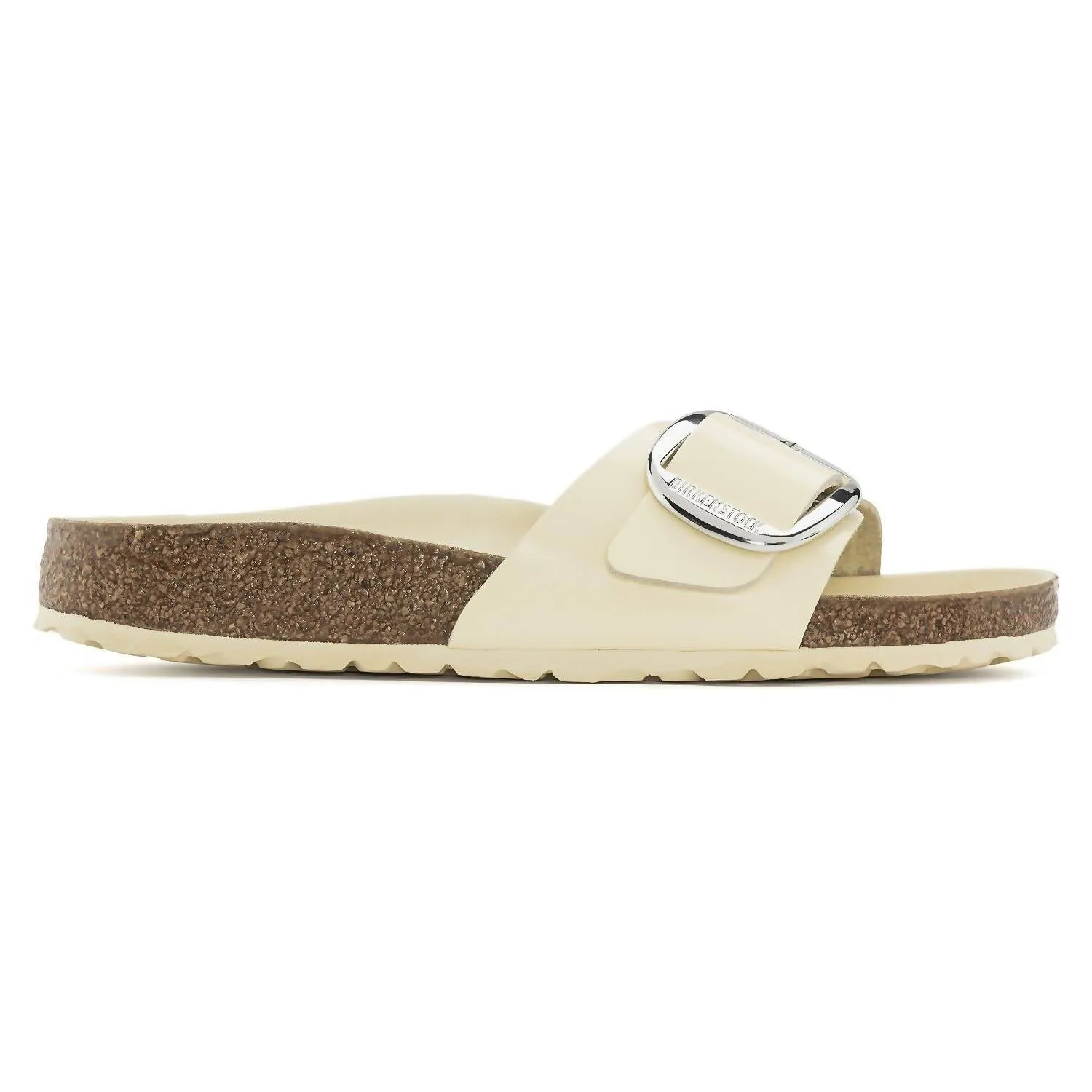 Women's Madrid Big Buckle Sandal In High Shine Butter