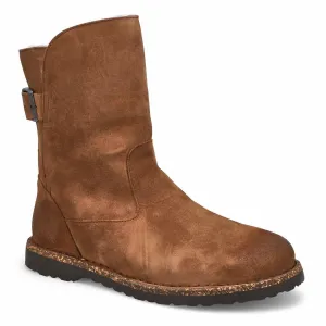 Women's Uppsala Shearling Boot In Dark Tea Suede