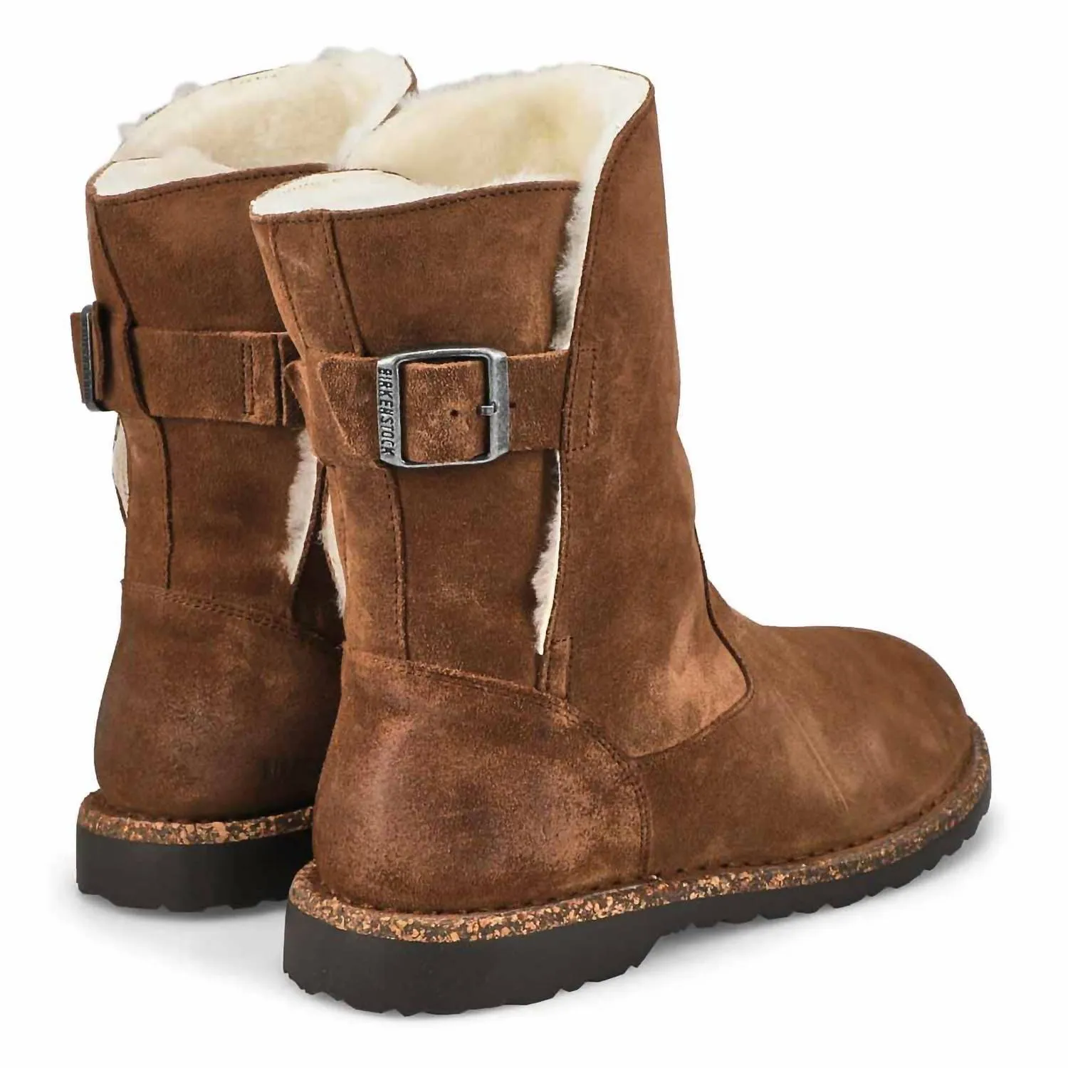 Women's Uppsala Shearling Boot In Dark Tea Suede