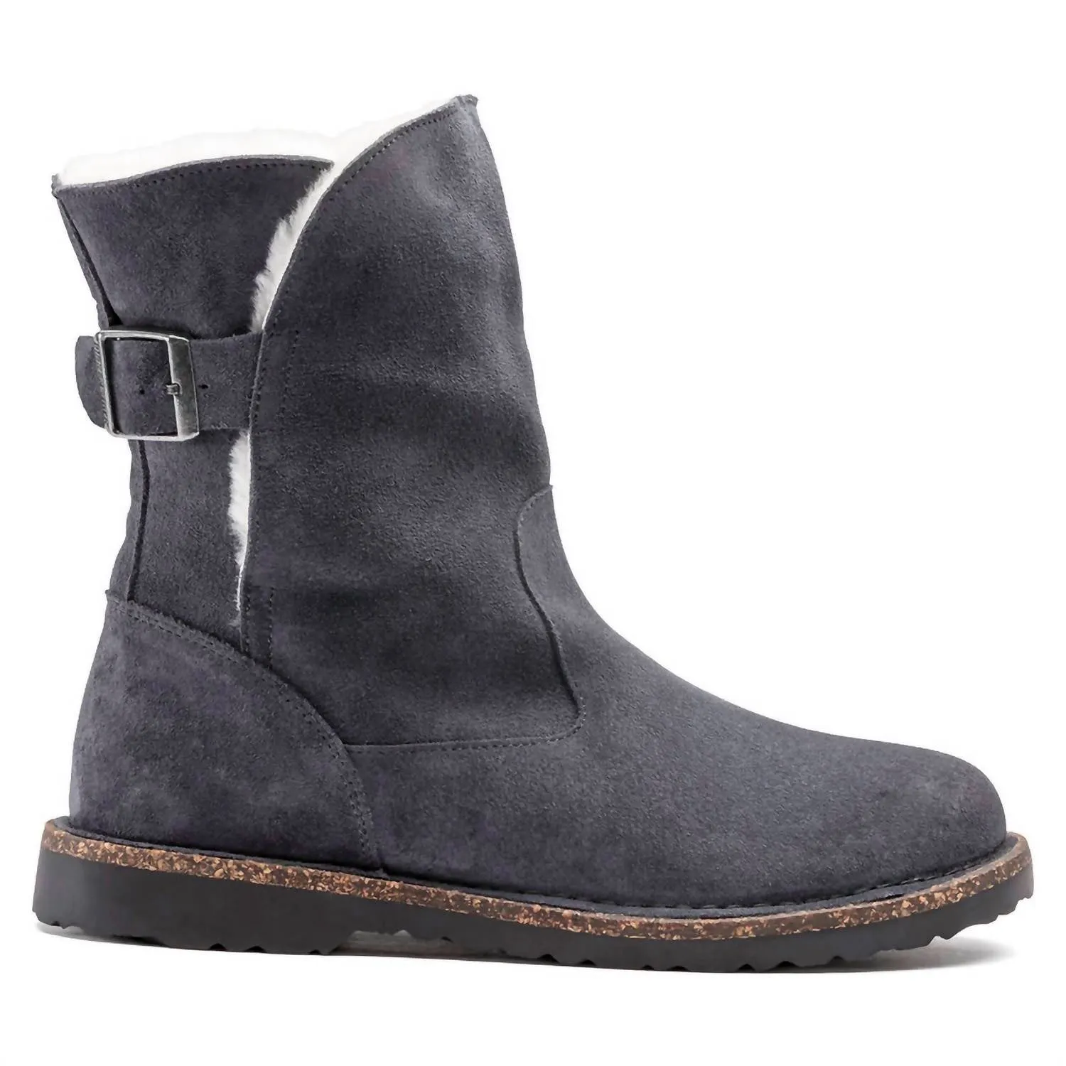 Women's Uppsala Shearling Boot - Wide In Graphite