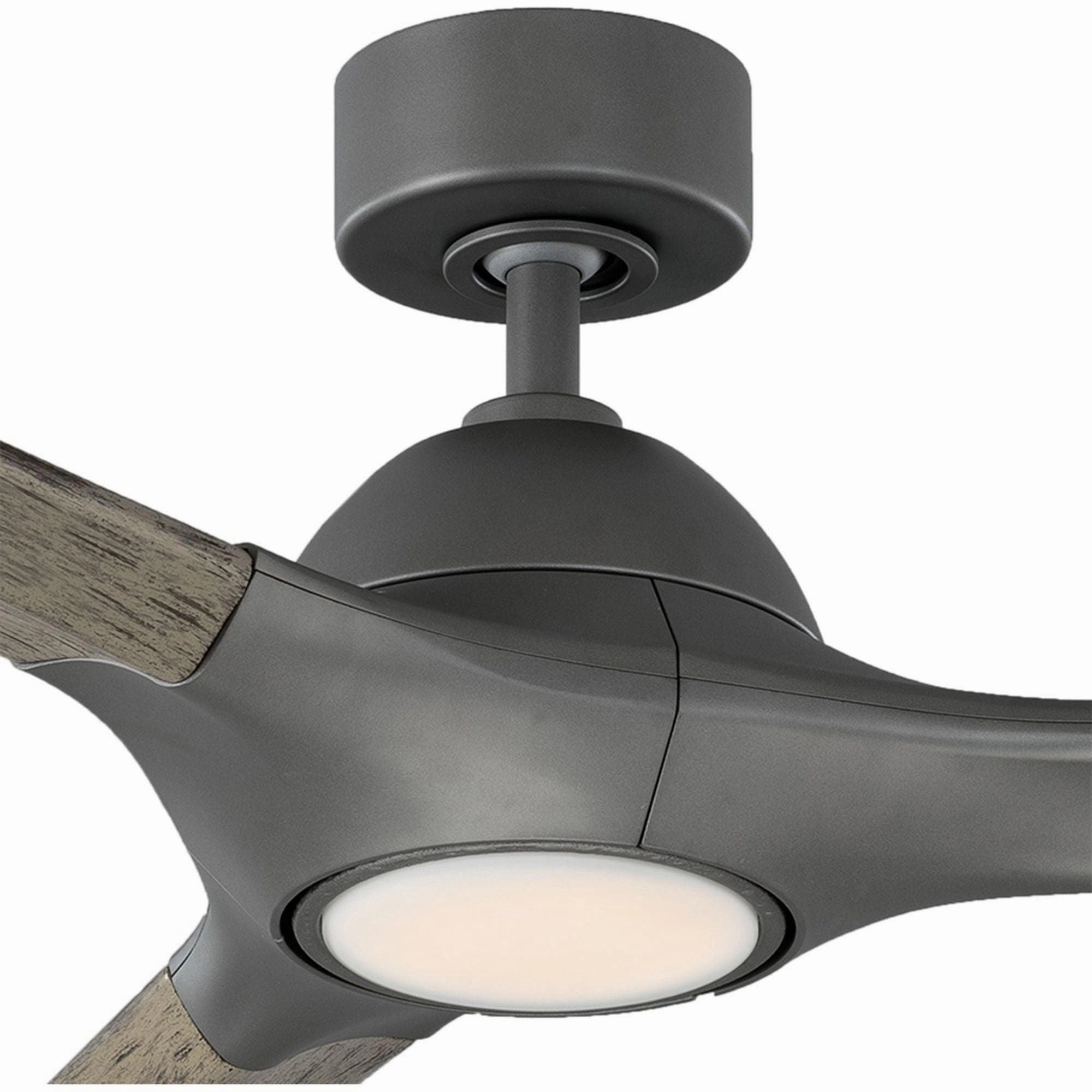 Woody Indoor/Outdoor 3-Blade 60" Smart Ceiling Fan with LED Light Kit
