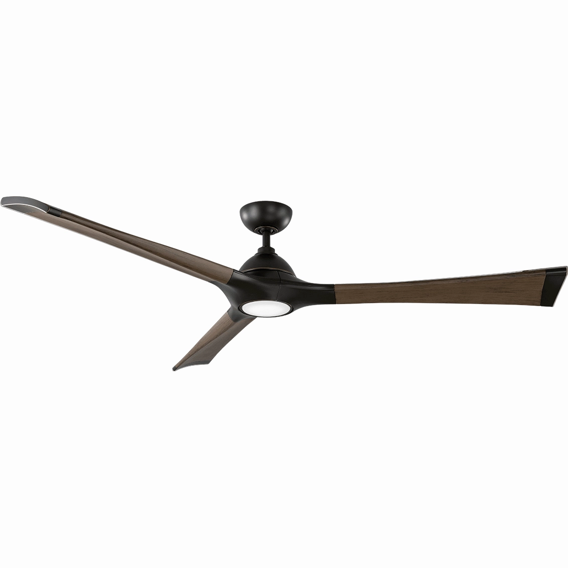 Woody Indoor/Outdoor 3-Blade 72" Smart Ceiling Fan with LED Light Kit