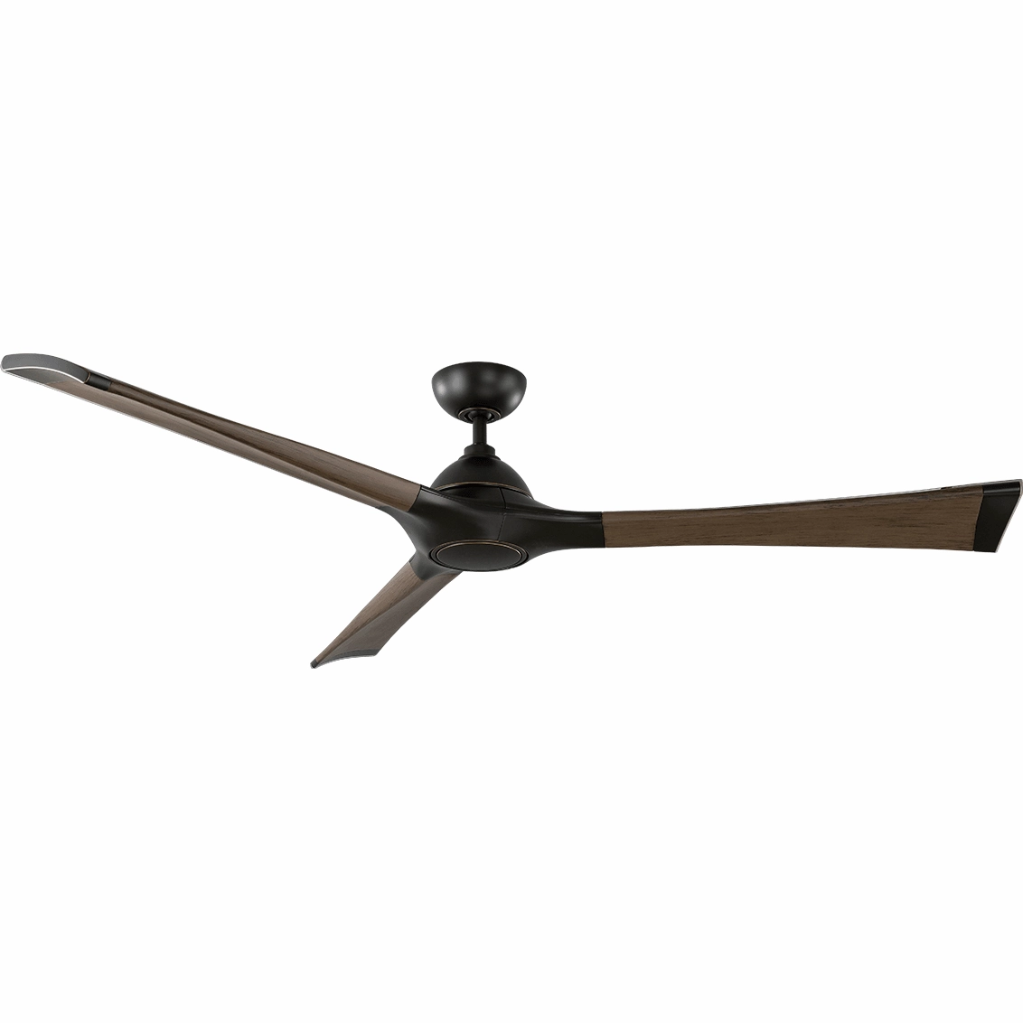 Woody Indoor/Outdoor 3-Blade 72" Smart Ceiling Fan with LED Light Kit