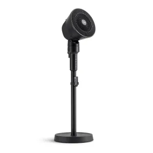 WOOZOO Pedestal Standing Fan with 5.9" 3-Wing Blade usb powered desktop fan for office desk