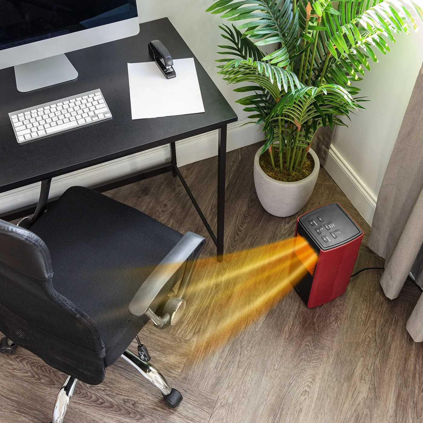 WOOZOO Slim Portable Space Heater - Motion Sensor