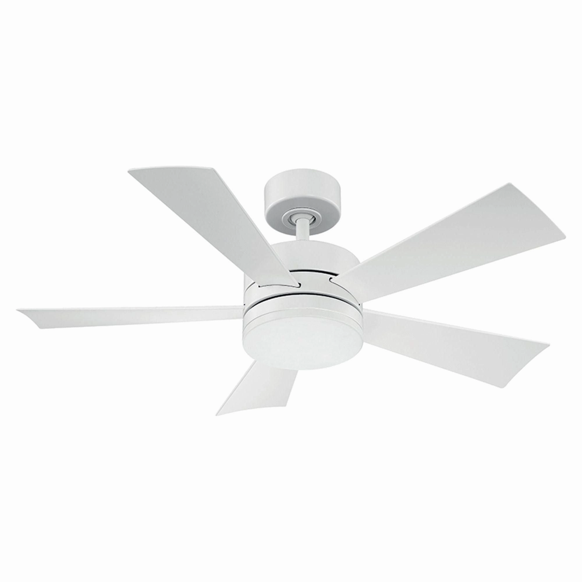 Wynd Indoor/Outdoor 5-Blade 42" Smart Ceiling Fan with LED Light Kit and Remote Control