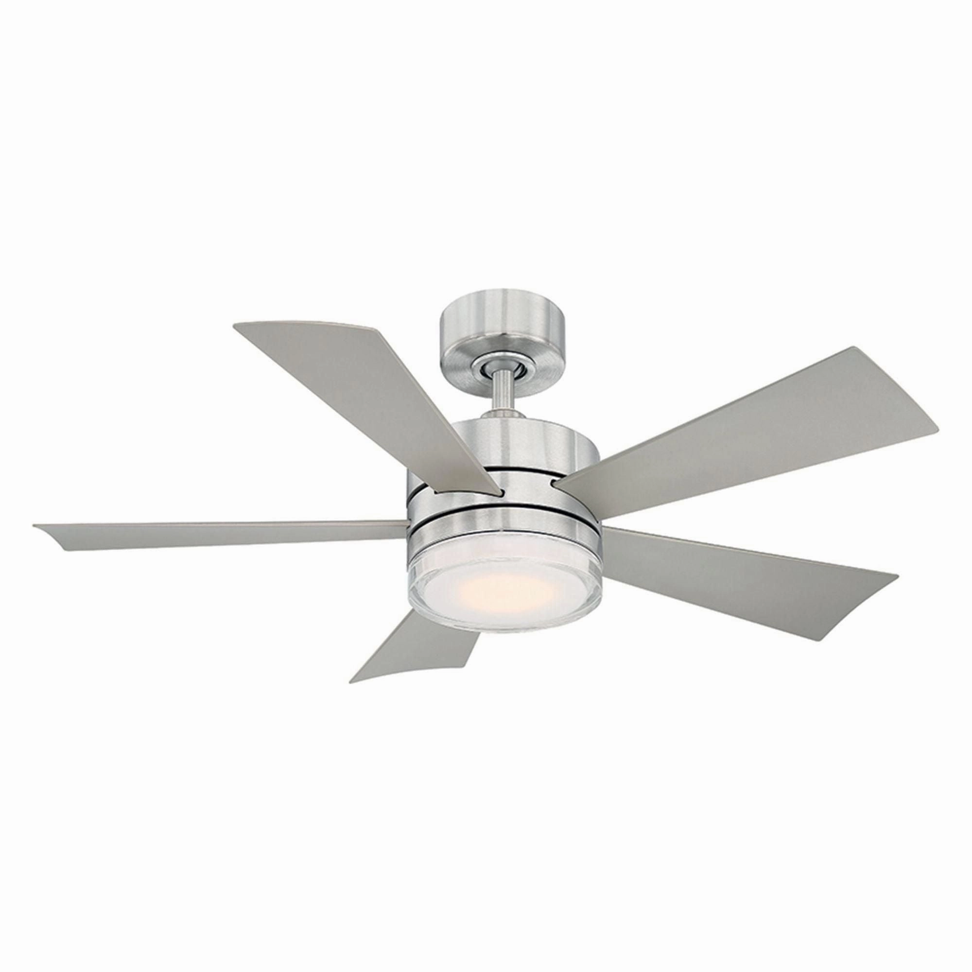 Wynd Indoor/Outdoor 5-Blade 42" Smart Ceiling Fan with LED Light Kit and Remote Control