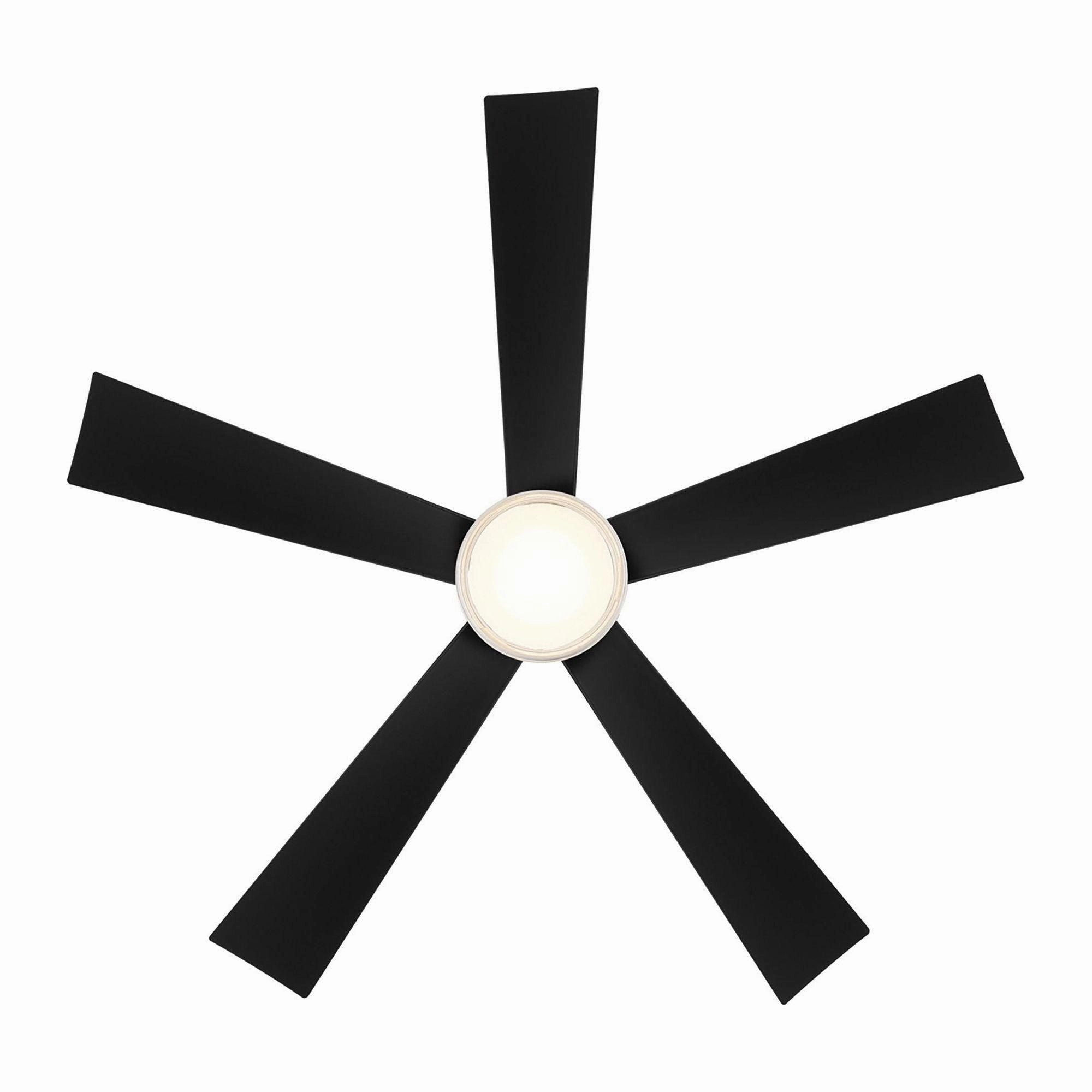 Wynd Indoor/Outdoor 5-Blade 52" Smart Ceiling Fan with LED Light Kit and Remote Control