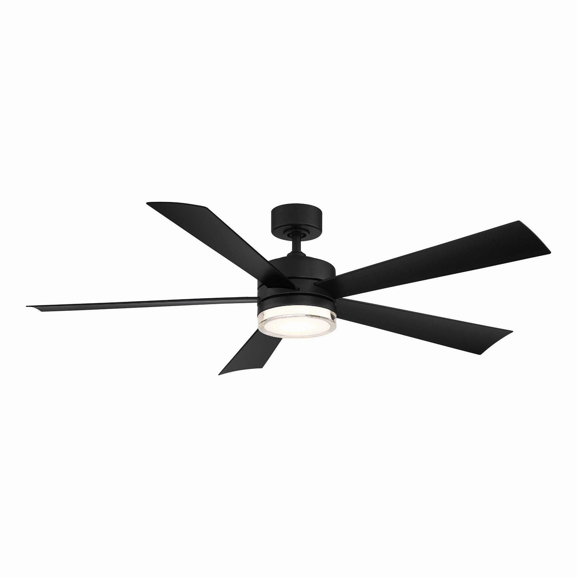 Wynd Indoor/Outdoor 5-Blade 52" Smart Ceiling Fan with LED Light Kit and Remote Control