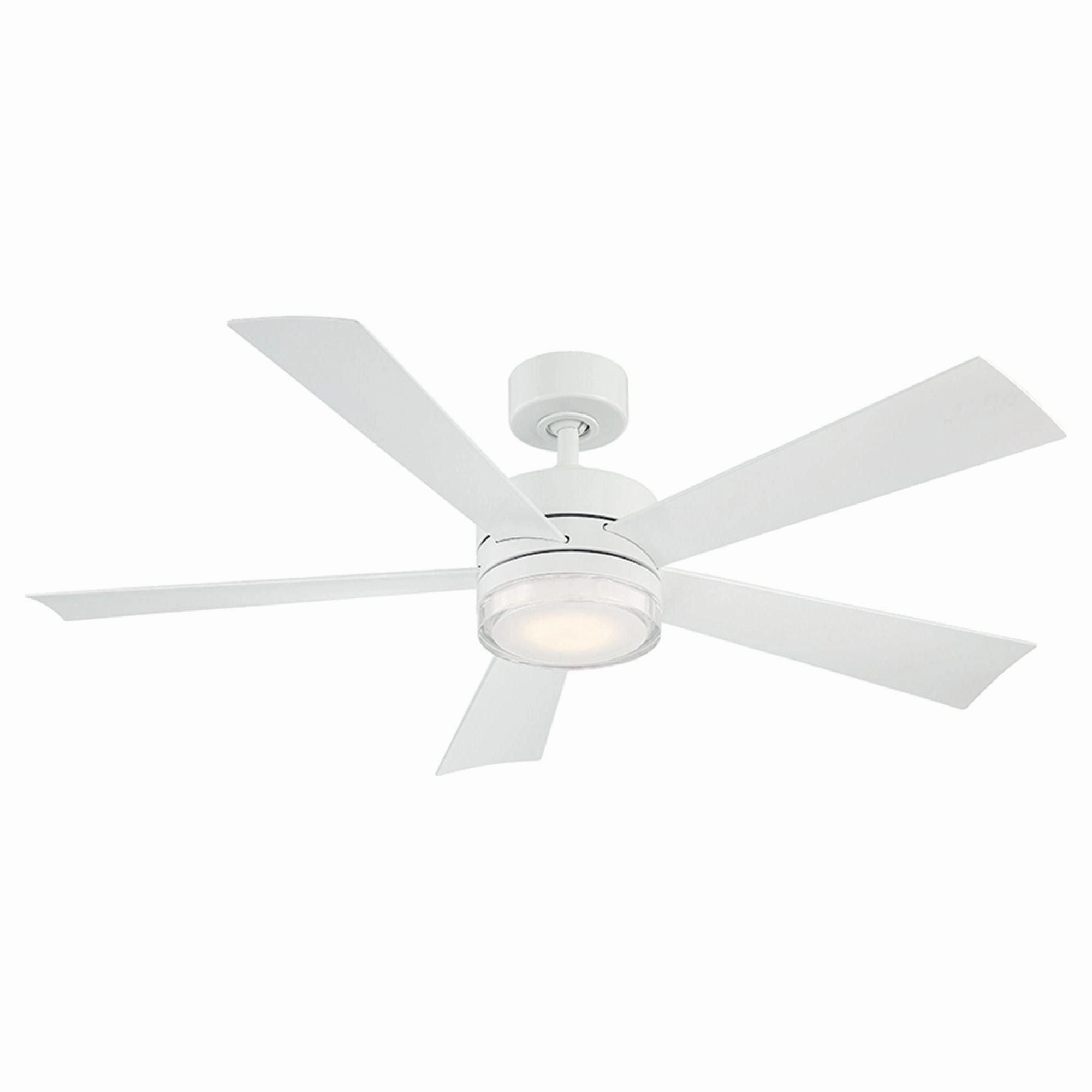 Wynd Indoor/Outdoor 5-Blade 52" Smart Ceiling Fan with LED Light Kit and Remote Control
