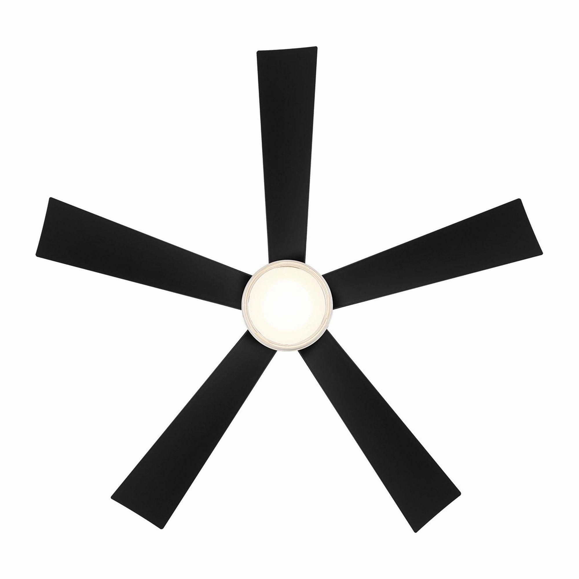 Wynd Indoor/Outdoor 5-Blade 52" Smart Ceiling Fan with LED Light Kit and Remote Control