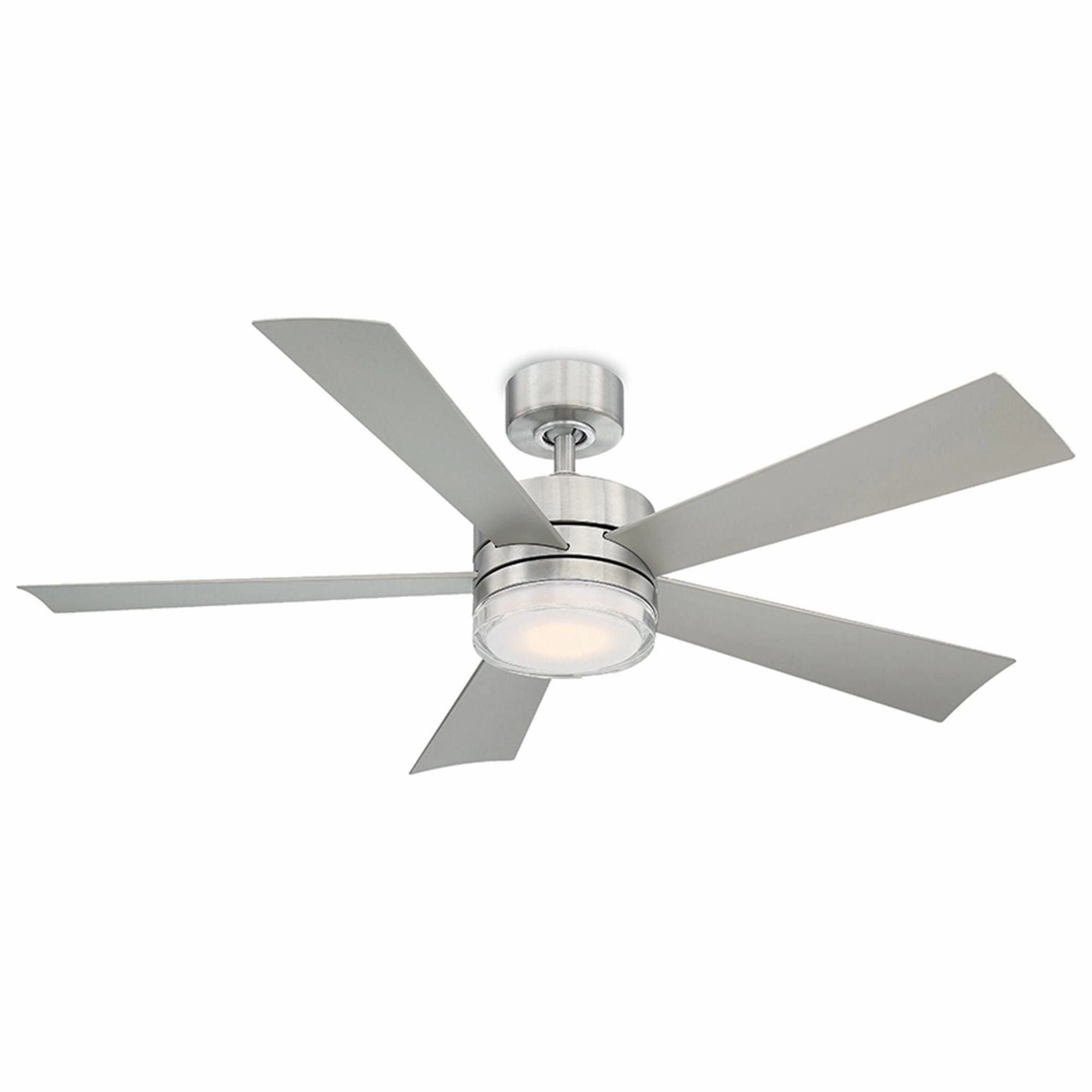 Wynd Indoor/Outdoor 5-Blade 52" Smart Ceiling Fan with LED Light Kit and Remote Control