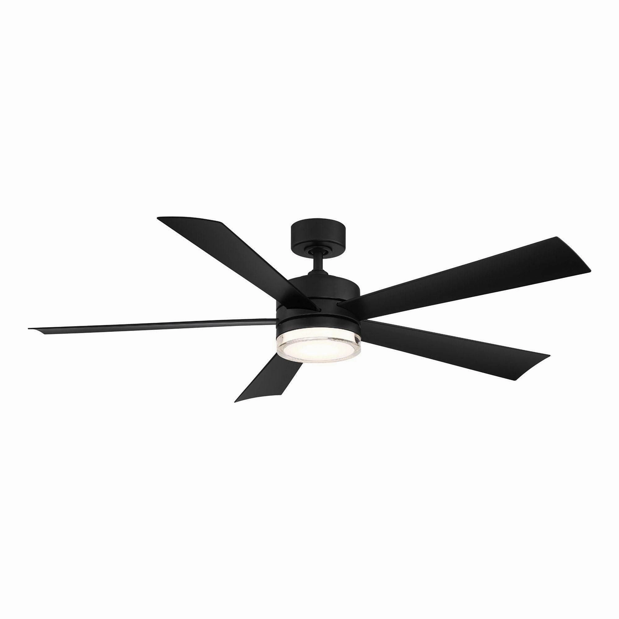 Wynd Indoor/Outdoor 5-Blade 52" Smart Ceiling Fan with LED Light Kit and Remote Control