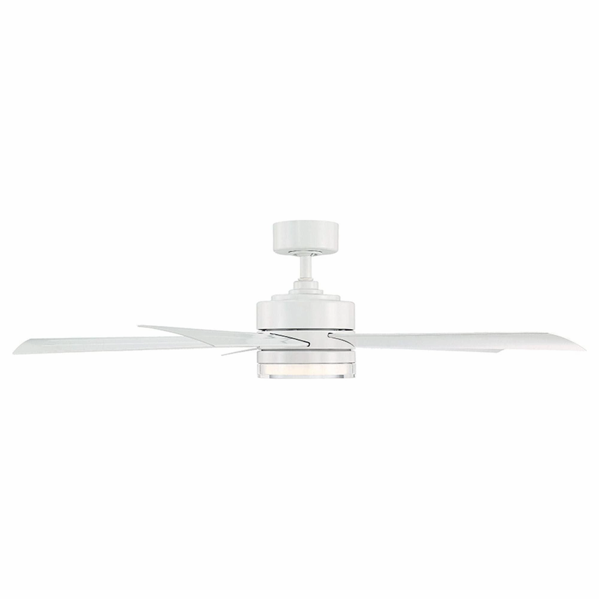 Wynd Indoor/Outdoor 5-Blade 52" Smart Ceiling Fan with LED Light Kit and Remote Control