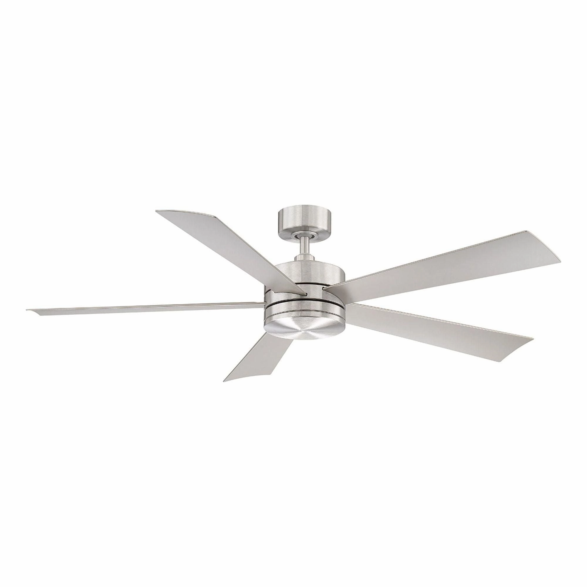 Wynd Indoor/Outdoor 5-Blade 60" Smart Ceiling Fan with LED Light Kit and Remote Control
