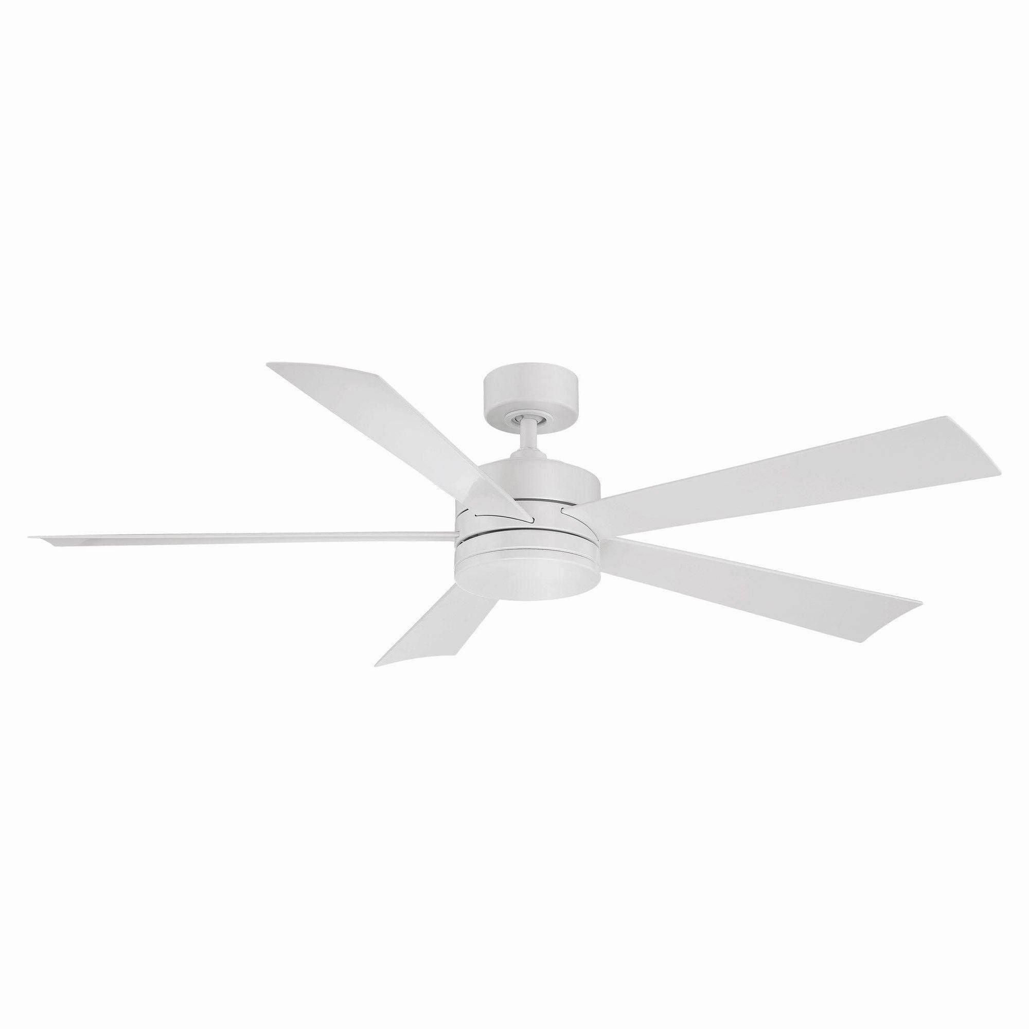 Wynd Indoor/Outdoor 5-Blade 60" Smart Ceiling Fan with LED Light Kit and Remote Control