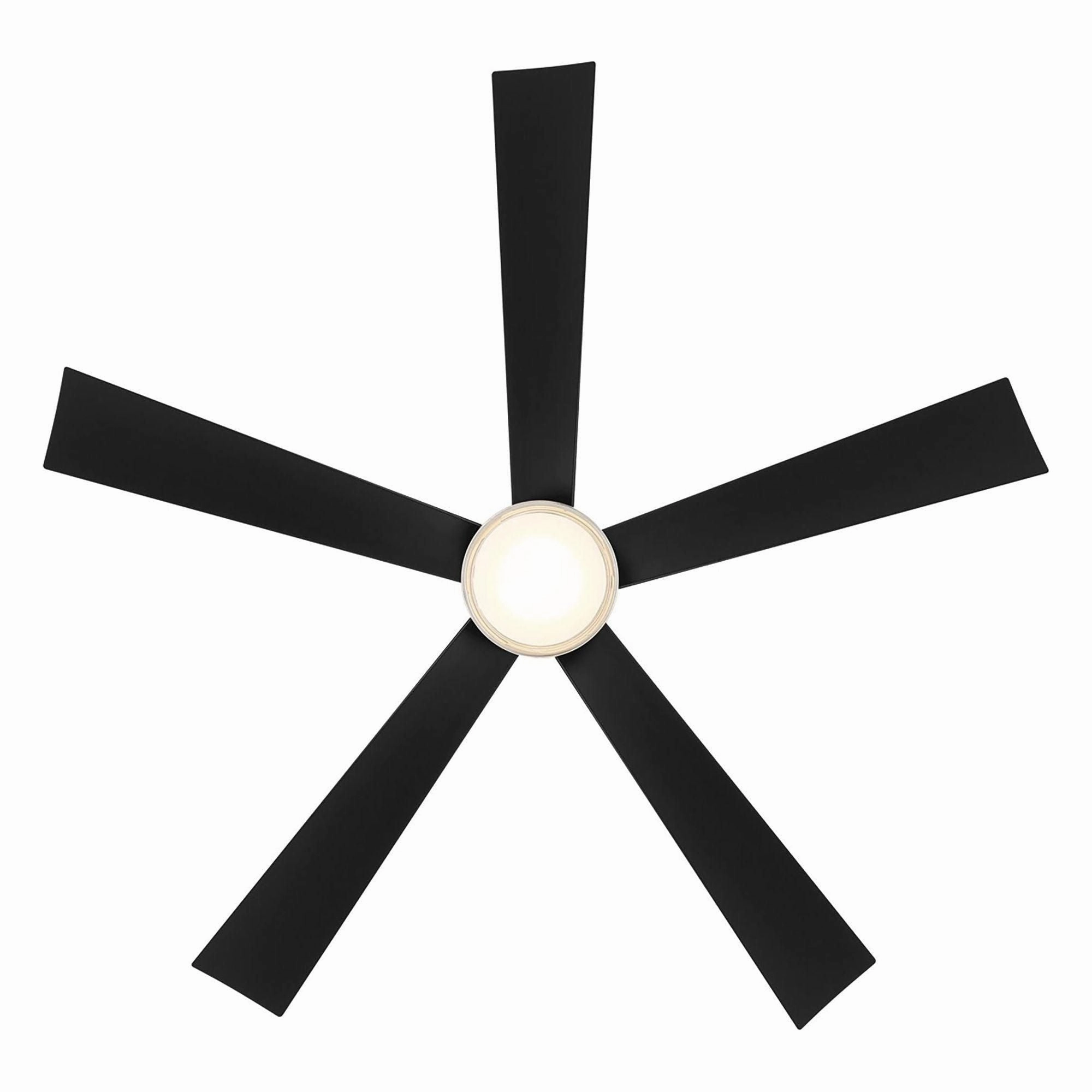 Wynd Indoor/Outdoor 5-Blade 60" Smart Ceiling Fan with LED Light Kit and Remote Control
