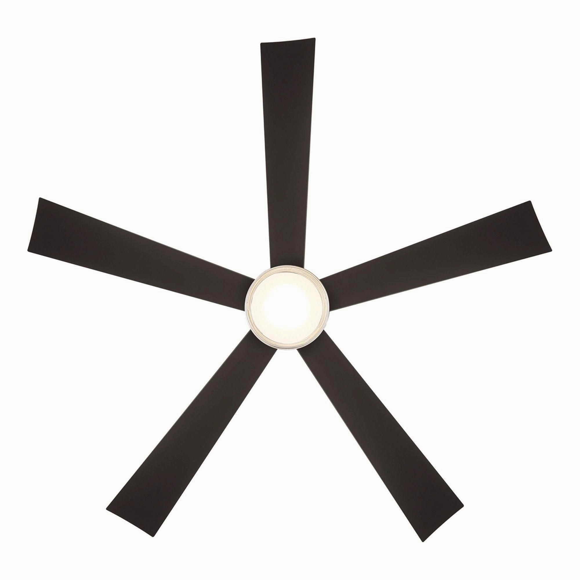Wynd Indoor/Outdoor 5-Blade 60" Smart Ceiling Fan with LED Light Kit and Remote Control