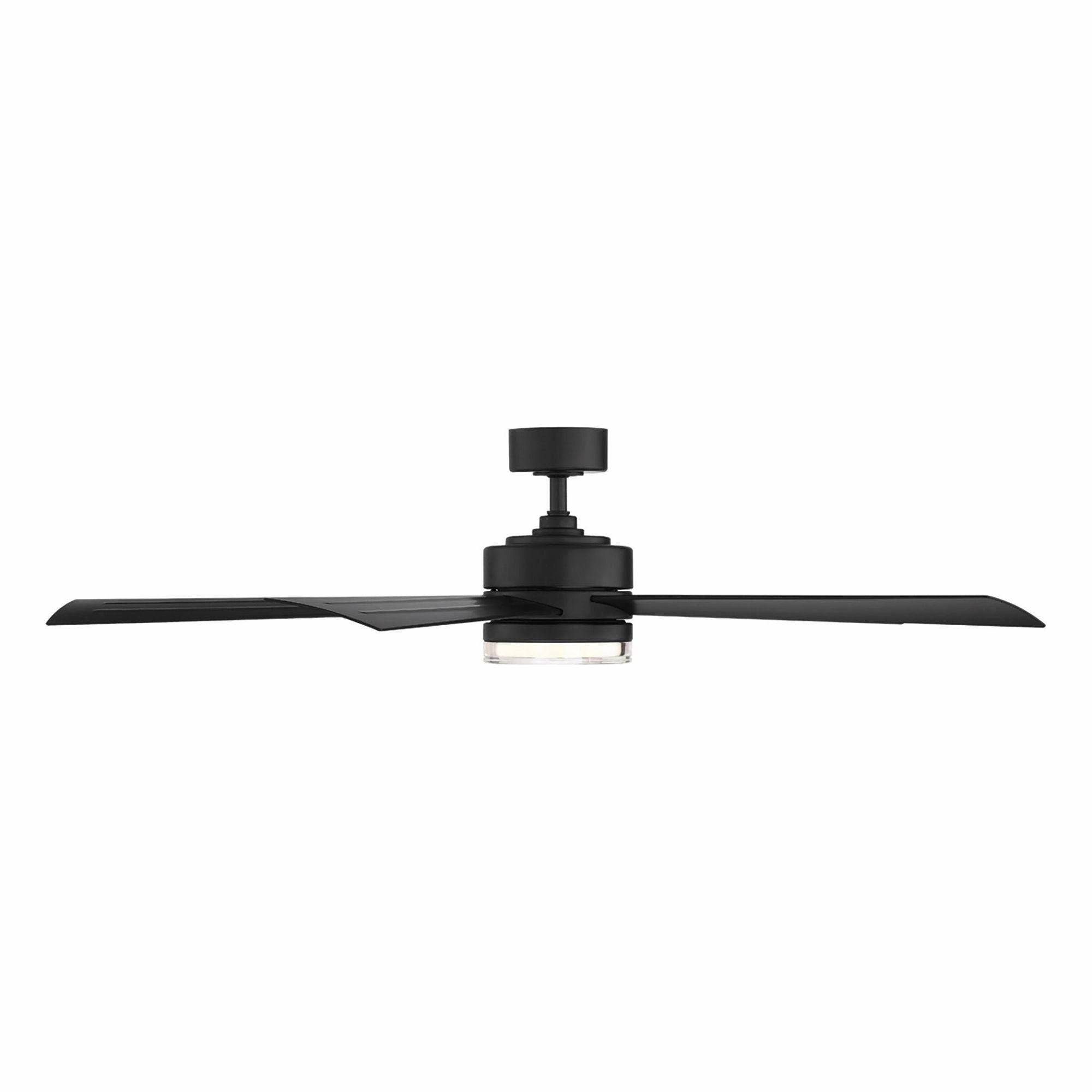 Wynd Indoor/Outdoor 5-Blade 60" Smart Ceiling Fan with LED Light Kit and Remote Control