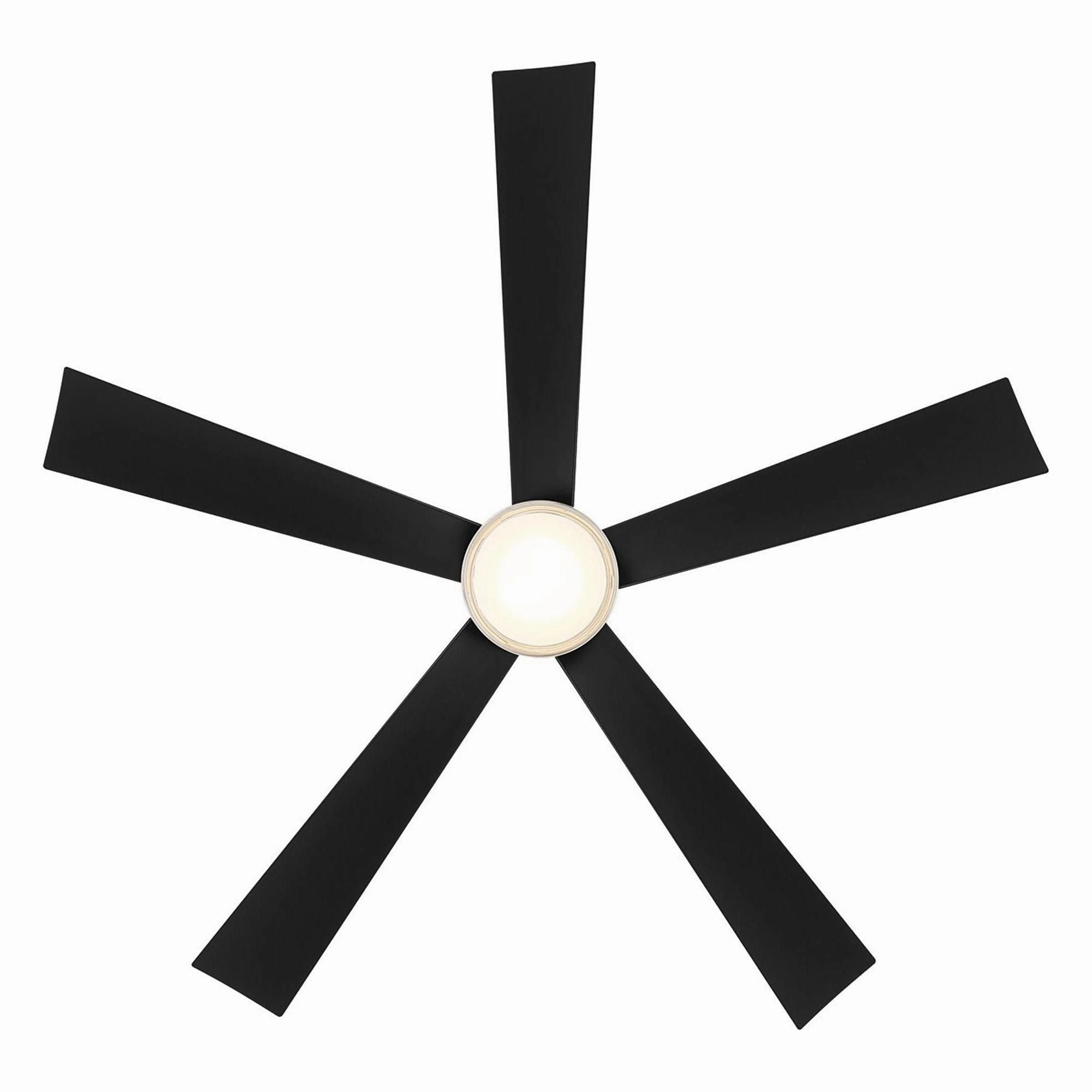 Wynd Indoor/Outdoor 5-Blade 60" Smart Ceiling Fan with LED Light Kit and Remote Control