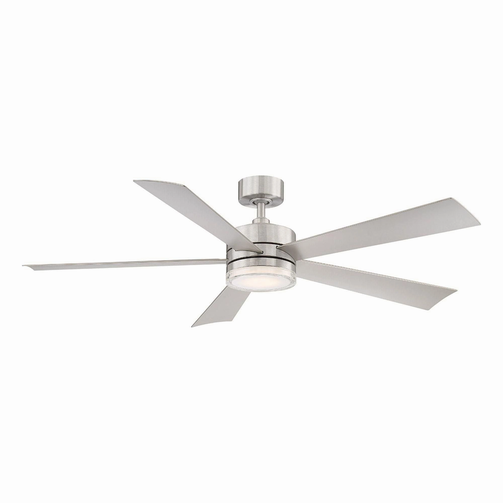 Wynd Indoor/Outdoor 5-Blade 60" Smart Ceiling Fan with LED Light Kit and Remote Control