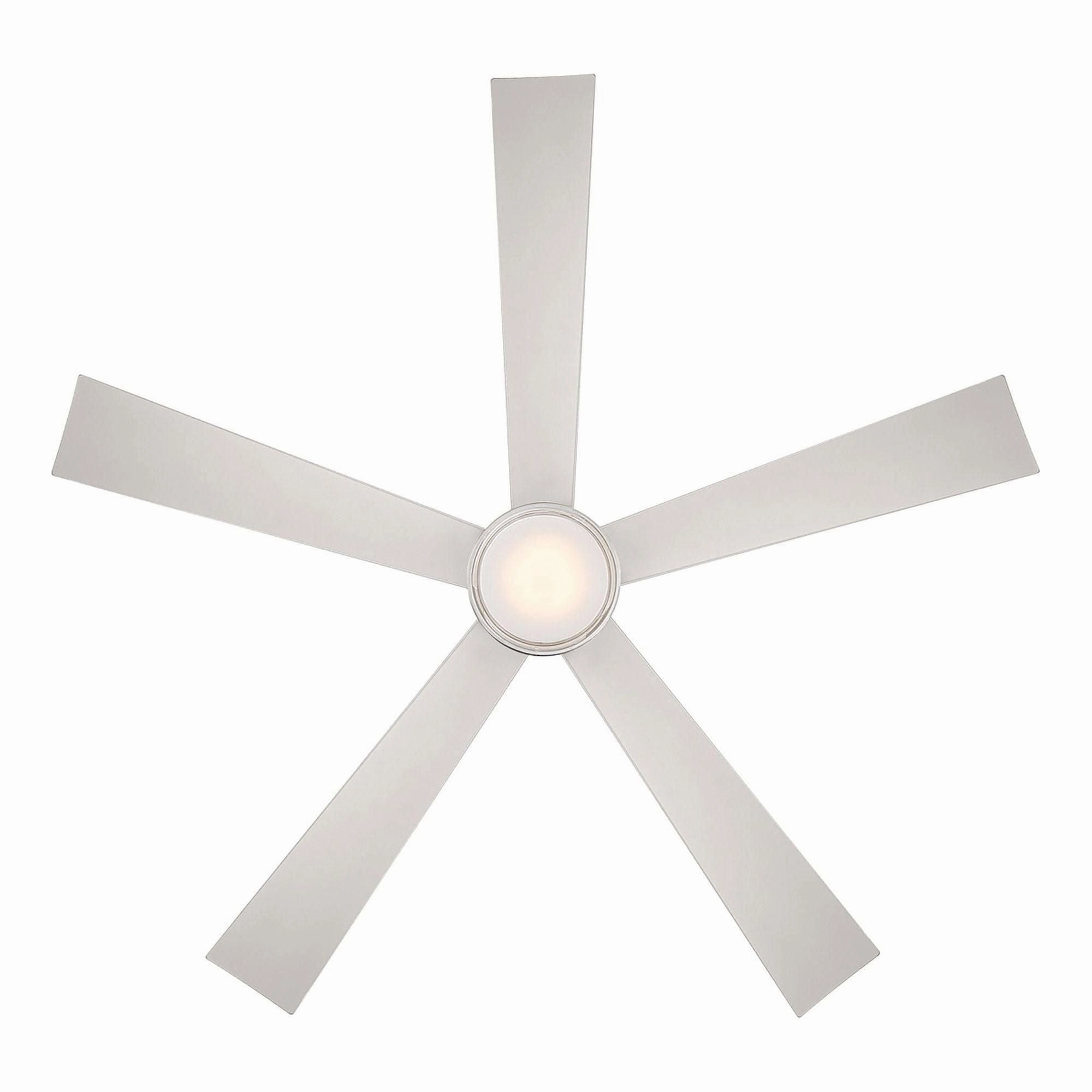 Wynd Indoor/Outdoor 5-Blade 60" Smart Ceiling Fan with LED Light Kit and Remote Control