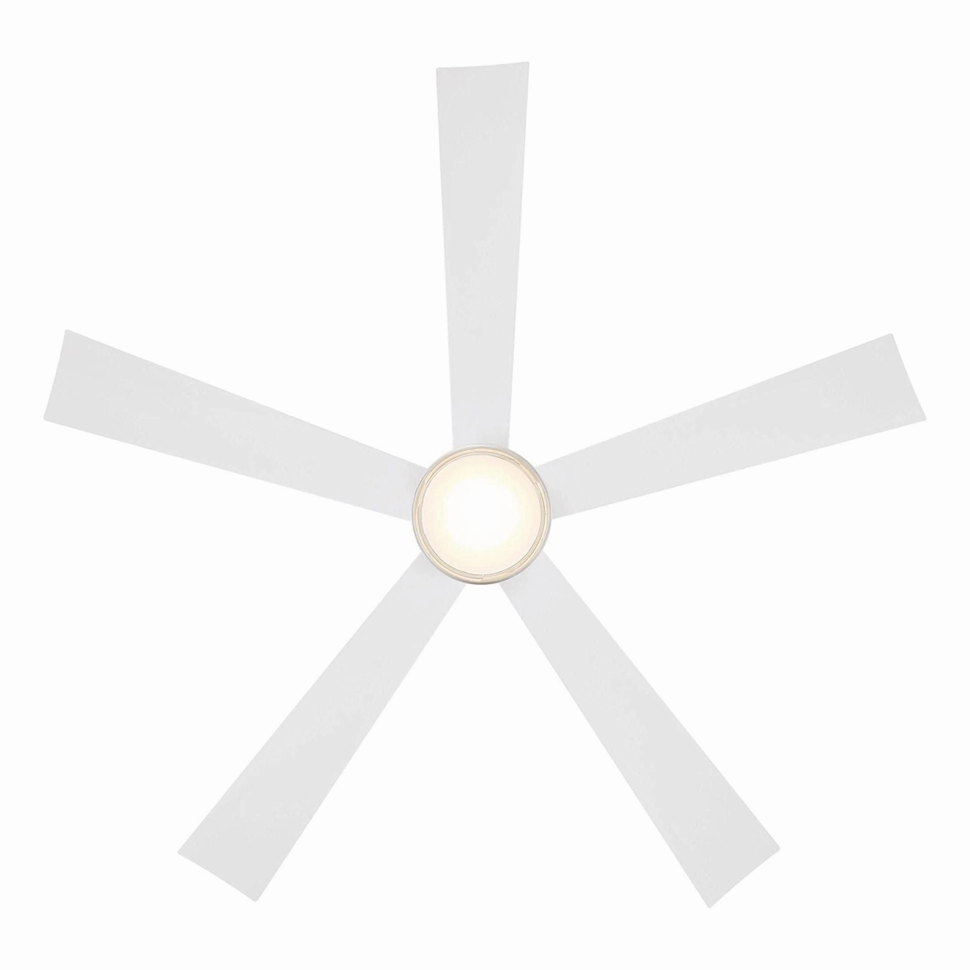 Wynd Indoor/Outdoor 5-Blade 60" Smart Ceiling Fan with LED Light Kit and Remote Control