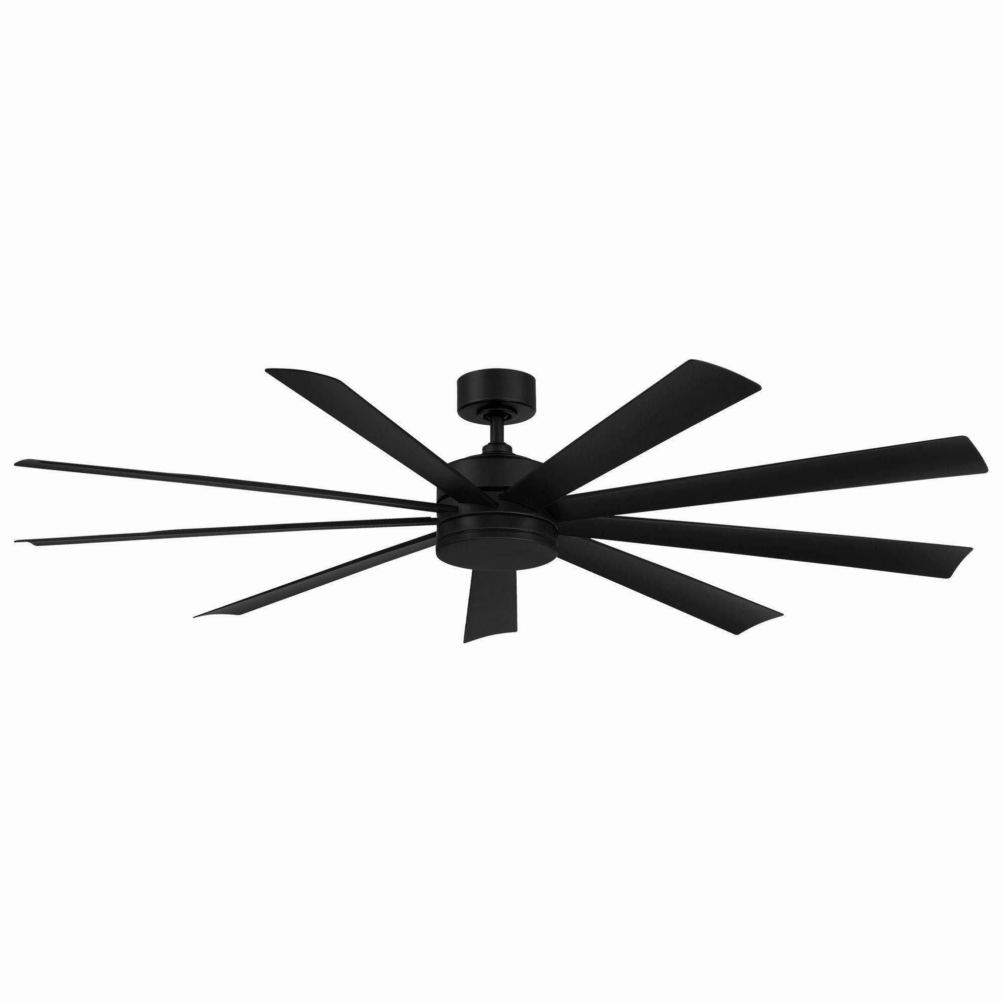 Wynd XL Indoor/Outdoor 9-Blade 72" Smart Ceiling Fan with LED Light Kit and Remote Control