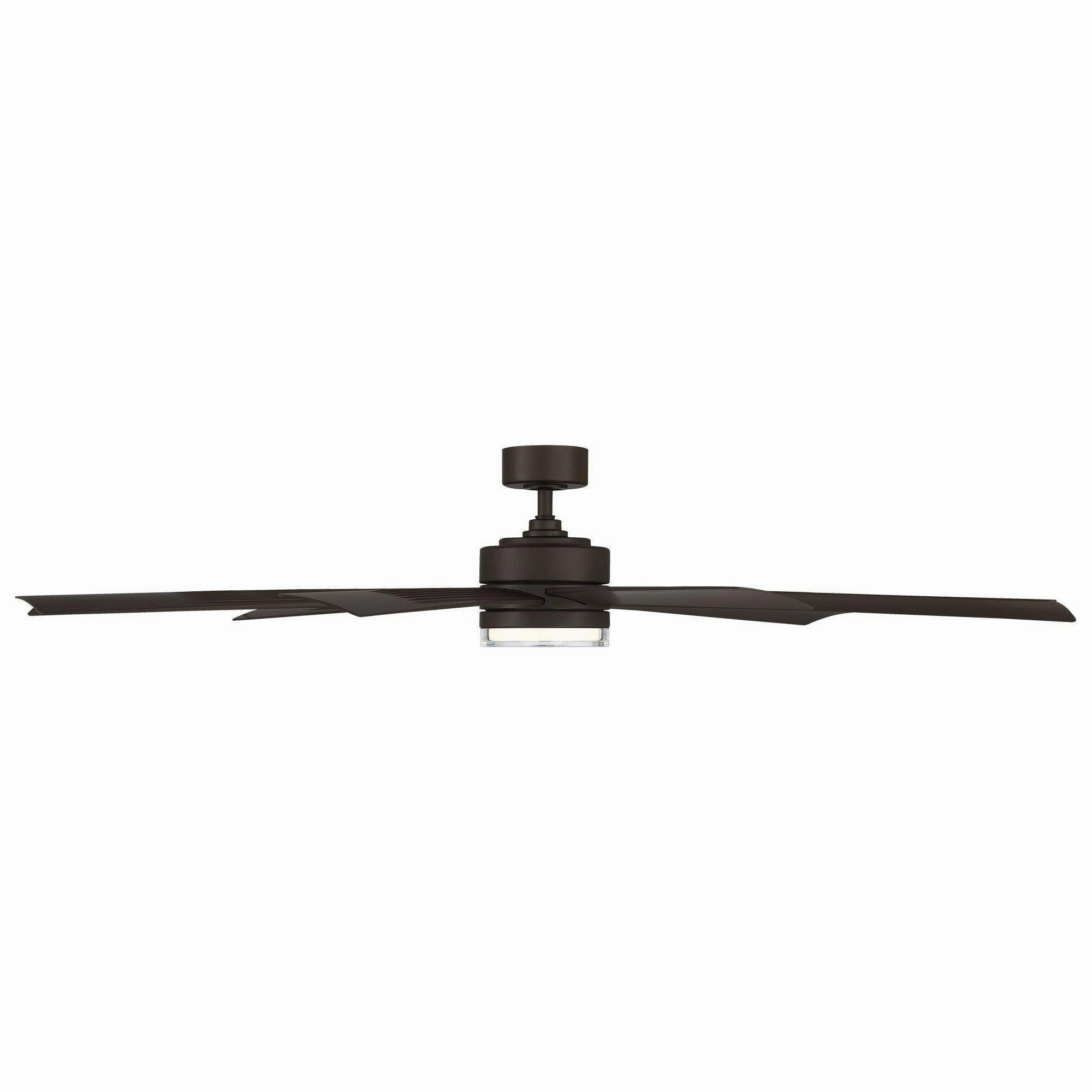 Wynd XL Indoor/Outdoor 9-Blade 72" Smart Ceiling Fan with LED Light Kit and Remote Control