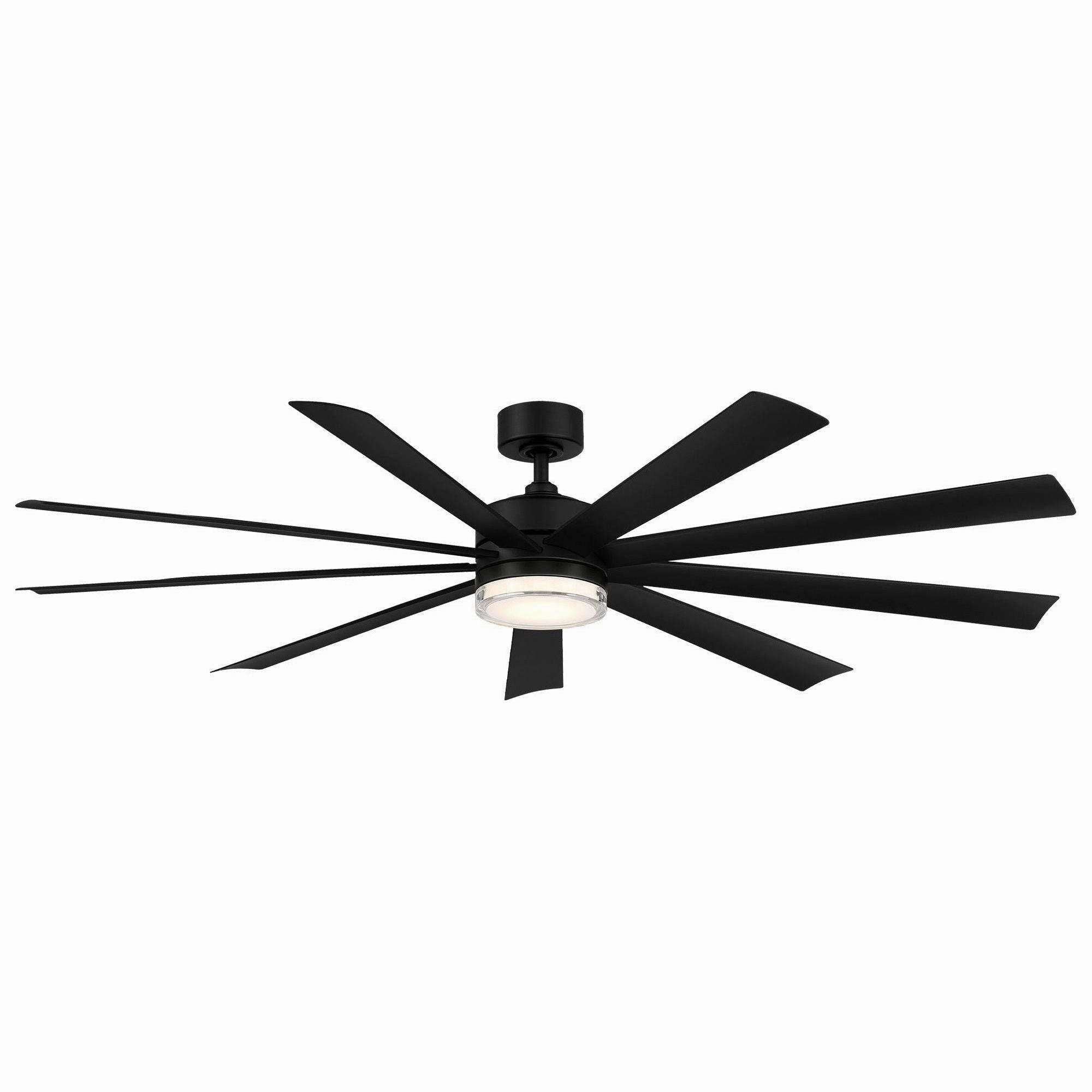 Wynd XL Indoor/Outdoor 9-Blade 72" Smart Ceiling Fan with LED Light Kit and Remote Control